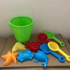Kids Beach Castle Bucket Playset Sand Toys