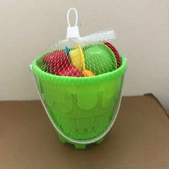Kids Beach Castle Bucket Playset Sand Toys