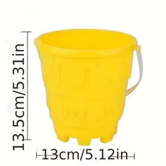 Kids Beach Castle Bucket Playset Sand Toys