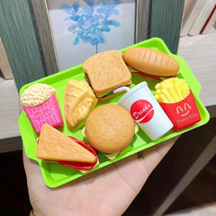 Mini Theater Burger & Fries Kitchen Toy Set
