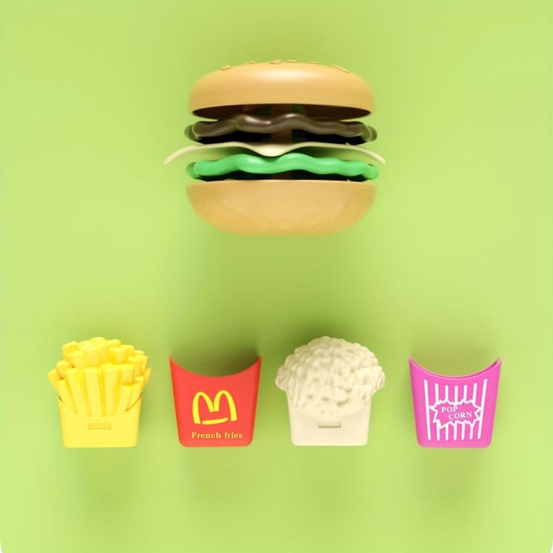 Kids Play House Simulation Toy Hamburger Set Mini Theater Kitchen Toy