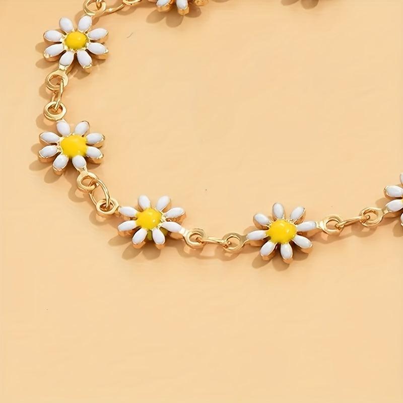 14K Plated Copper Anklet for Everyday Wear & Summer Parties