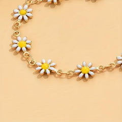 14K Plated Copper Anklet for Everyday Wear & Summer Parties