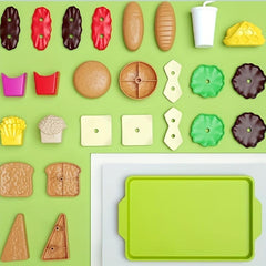 Hamburger Play House French Fries Cola Kitchen Set