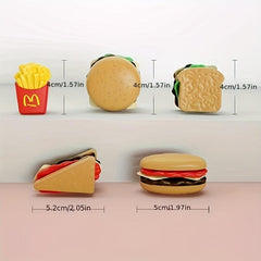 Hamburger Play House French Fries Cola Kitchen Set