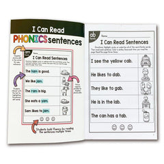 English Phonics Sentence Practice Book for Kids - Educational Toy