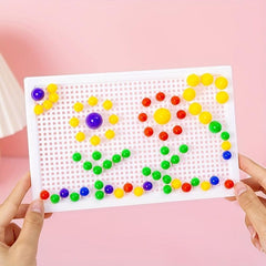Children's Mushroom Spikes Puzzle Toys Baby Intelligence Development