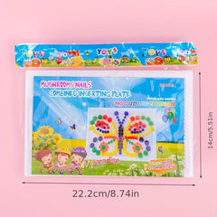 Children's Mushroom Spikes Puzzle Toys Baby Intelligence Development