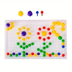 Children's Mushroom Spikes Puzzle Toys Baby Intelligence Development