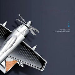 Solar Energy Airplane Car Perfume Decoration