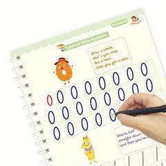 5Pcs Students Practice Word Book Pen Control Training Copybook