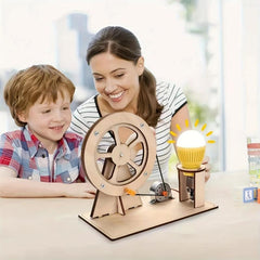 Hand Cranked Generator Student Power Experiment Science DIY Material