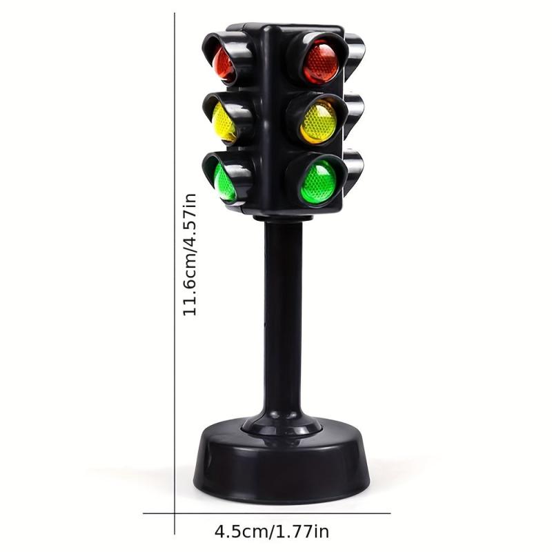 Kids Traffic Light Toy Mini Signal Lamp Model Kindergarten Educational Toy