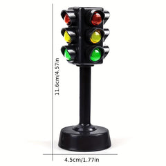 Kids Traffic Light Toy Mini Signal Lamp Model Kindergarten Educational Toy