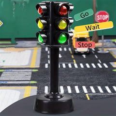 Kids Traffic Light Toy Mini Signal Lamp Model Kindergarten Educational Toy