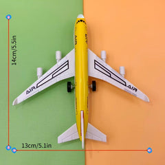Alloy Airplane Toy Durable Passenger Plane Space Toy