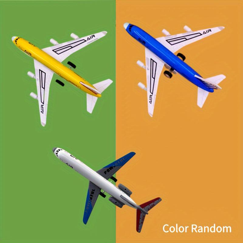 Alloy Airplane Toy Durable Passenger Plane Space Toy