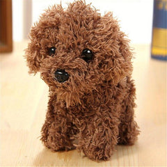 Fluffy Dog Toy Plush Dog Key Chain Pendant Toy Key Pendant