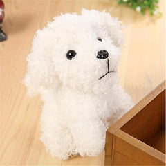 Fluffy Dog Toy Plush Dog Key Chain Pendant Toy Key Pendant