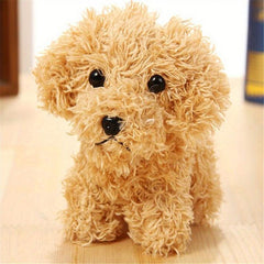 Fluffy Dog Toy Plush Dog Key Chain Pendant Toy Key Pendant