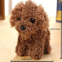 Fluffy Dog Toy Plush Dog Key Chain Pendant Toy Key Pendant