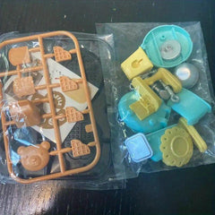 Dollhouse Kitchen Set: Bread Machine, Toaster, Whisk, Scale