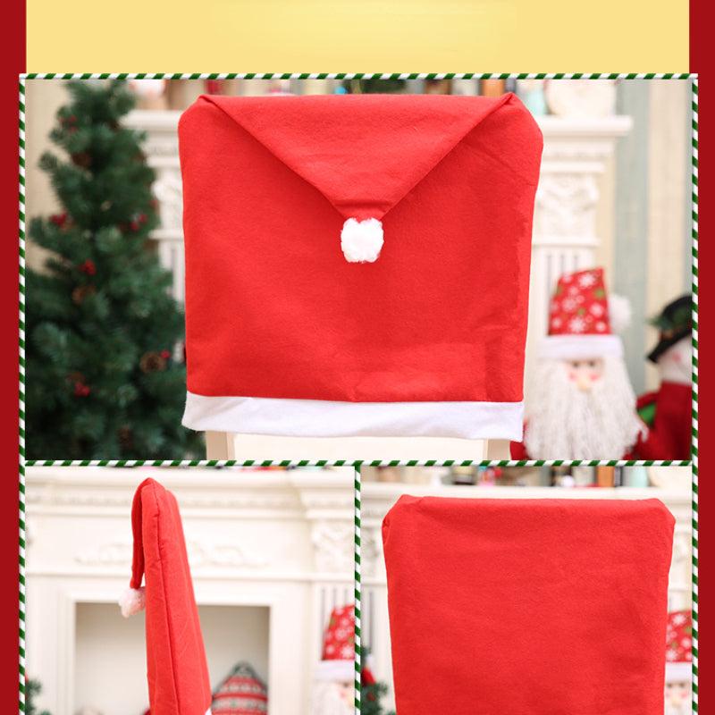 1pc Christmas Chair Set Home Decoration Christmas Table Decoration
