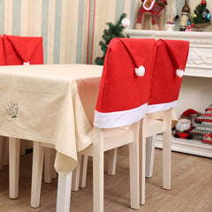 1pc Christmas Chair Set Home Decoration Christmas Table Decoration