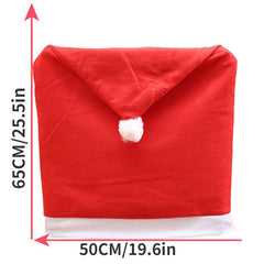 1pc Christmas Chair Set Home Decoration Christmas Table Decoration