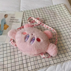 Cartoon Plush Crossbody Bag - Ideal Birthday Gift for Home or Travel