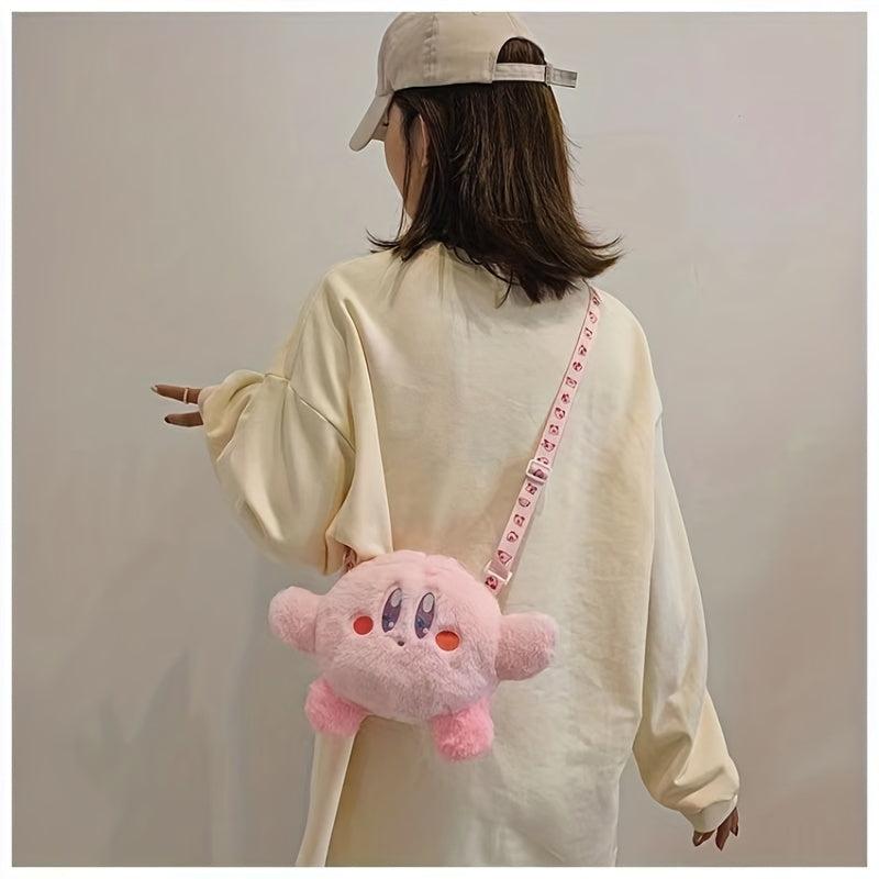 Cartoon Plush Crossbody Bag - Ideal Birthday Gift for Home or Travel