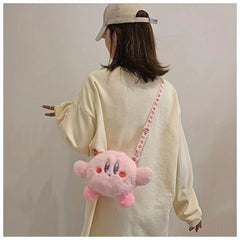 Cartoon Plush Crossbody Bag - Ideal Birthday Gift for Home or Travel