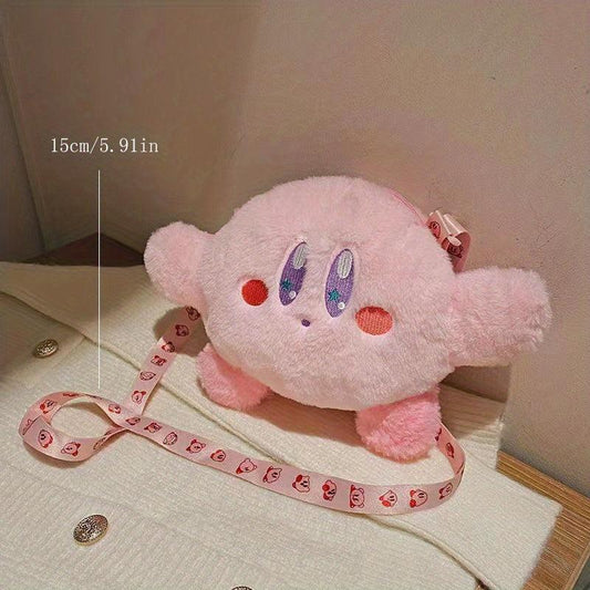 Cartoon Plush Crossbody Bag - Ideal Birthday Gift for Home or Travel