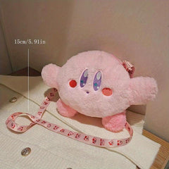 Cartoon Plush Crossbody Bag - Ideal Birthday Gift for Home or Travel