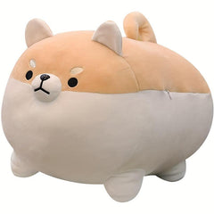 9in Fat Shiba Inu Plush Toy Soft Stuffed Animal Cartoon Pillow Gift