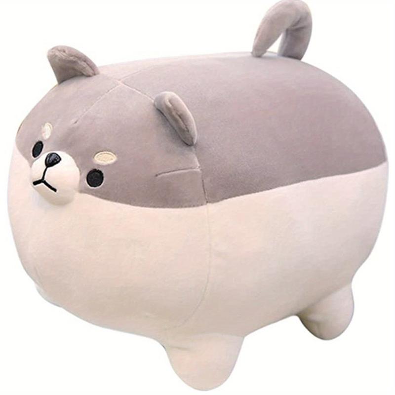 9in Fat Shiba Inu Plush Toy Soft Stuffed Animal Cartoon Pillow Gift