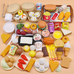 24pcs Kids Kitchen Food Toys Set Spark Imagination & Role Play Fun