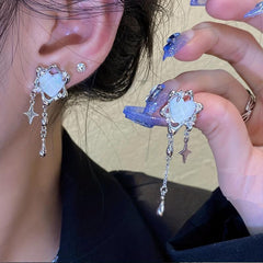 Tassel Star Earrings Women Senior Sense Of Personality Party Jewelry