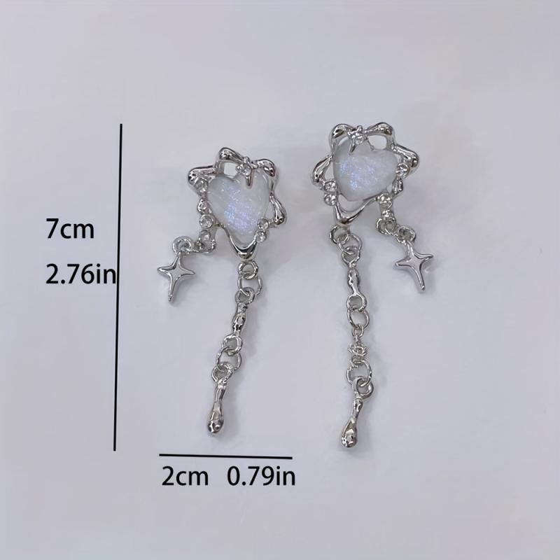 Tassel Star Earrings Women Senior Sense Of Personality Party Jewelry