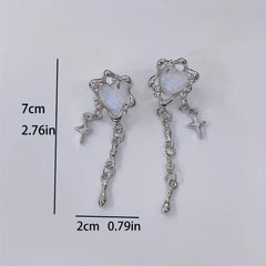 Tassel Star Earrings Women Senior Sense Of Personality Party Jewelry