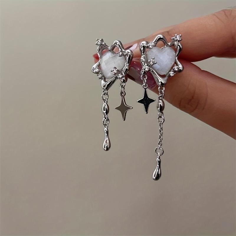 Tassel Star Earrings Women Senior Sense Of Personality Party Jewelry
