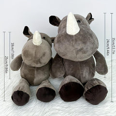 Rhinoceros Stuffed Toy Children Birthday Gift Christmas Doll