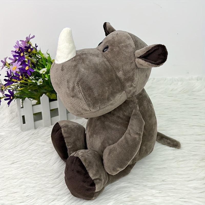 Rhinoceros Stuffed Toy Children Birthday Gift Christmas Doll