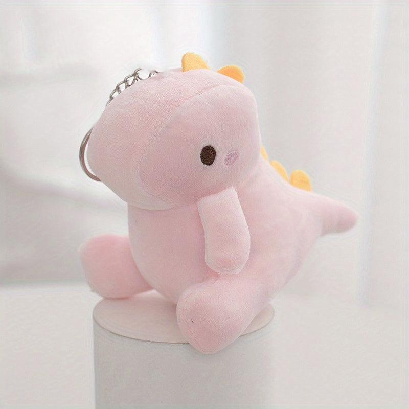 Dino Plush Doll Keychain Backpack Pendant Gift Girls