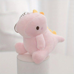 Dino Plush Doll Keychain Backpack Pendant Gift Girls