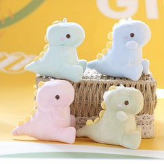 Dino Plush Doll Keychain Backpack Pendant Gift Girls