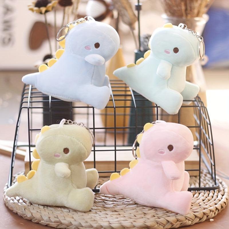 Dino Plush Doll Keychain Backpack Pendant Gift Girls