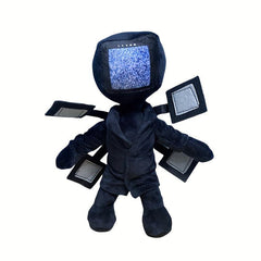 11-inch Snowflake TV Man Plush Stuffed Toy Doll