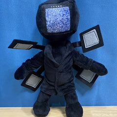 11-inch Snowflake TV Man Plush Stuffed Toy Doll