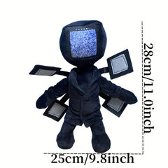 11-inch Snowflake TV Man Plush Stuffed Toy Doll